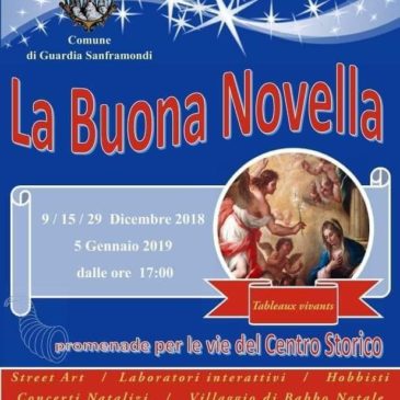 Soffio Creativo vi aspetta a Guardia Sanframondi in occasione de “La Buona Novella” all’interno dei mercatini di Natale