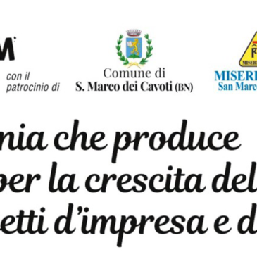 A San Marco dei Cavoti l’evento dal titolo: ”I giovani per la crescita del territorio”