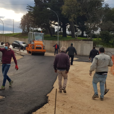 Dugenta: lavori di recupero di Via Terranzano