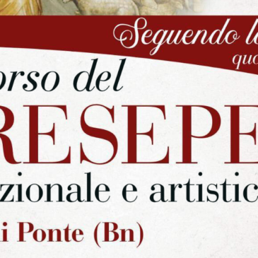 Ponte: al via il “Concorso del Presepe” ma… sarà online