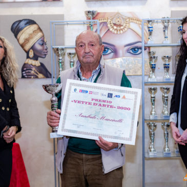 Annibale Mancinelli riceve il premio alla carriera “Vette d’Arte 2020”