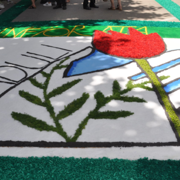 L’infiorata di Paduli nel segno della rinascita post covid e della solidarietà sociale