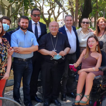 Telese Terme, Santa Messa celebrata nelle terme dal Vescovo Mons. Mazzafaro