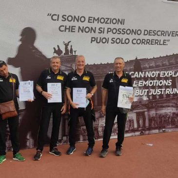 Telese Terme: atleti telesini alla Maratona di Roma