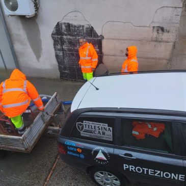 Allerta meteo arancione: a Telese Terme il COC l’ha gestita così. Le foto