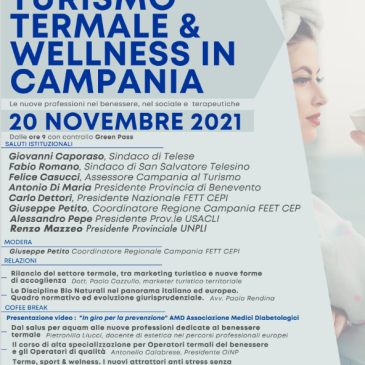 Telese Terme: una giornata dedicata al “Turismo Termale e Wellness in Campania”