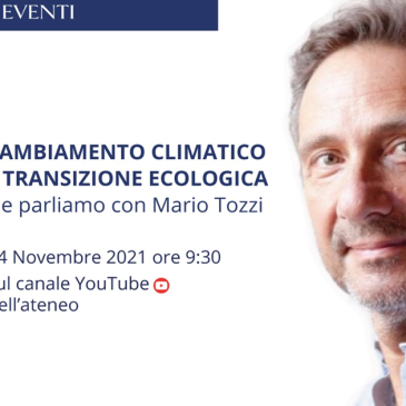 L’Unisannio discute su “Cambiamento climatico e transizione ecologica”