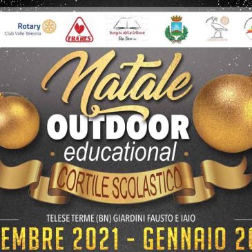 Telese: parte Natale Outdoor Educational, eventi a cura di Borghi della Lettura