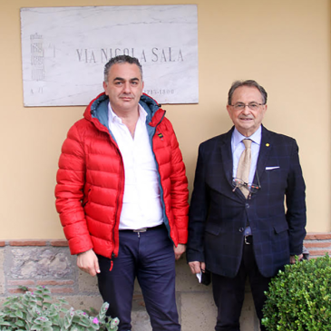 Conservatorio Nicola Sala: il presidente Verga in visita a Tocco Caudio