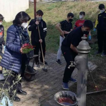 Sant’Agata, Istituto “De Liguori”: studenti ideano e curano il “Giardino della resilienza”