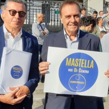 Oggi a Napoli la presentazione della lista “Mastella Noi Di Centro Europeisti”