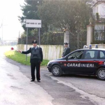 Sant’Agata, carabinieri sventano furto nel cantiere dell’Alta Capacità: ladri in fuga