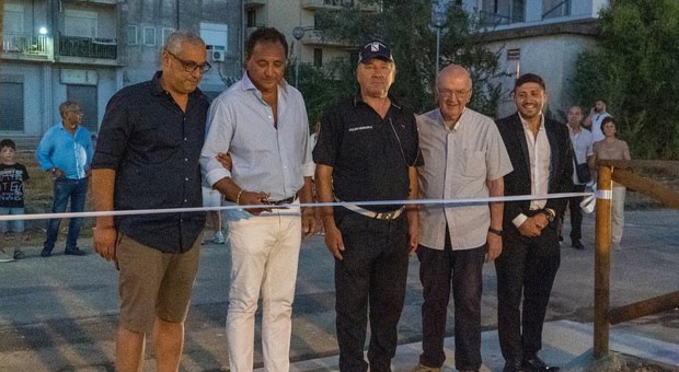 Telese, inaugurata l’area attrezzata di via Scafa