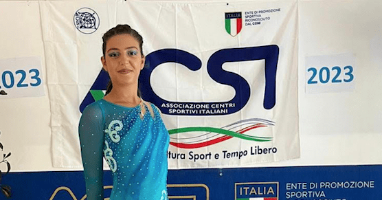 La 14enne sannita Lucia Pia Bucciano campionessa nazionale di pattinaggio