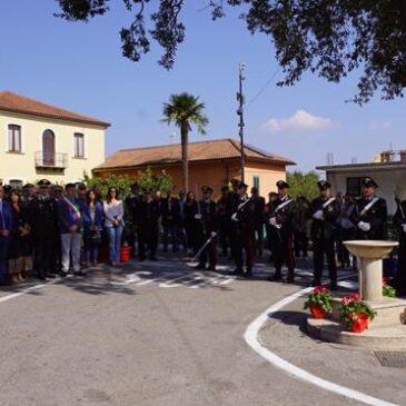 Morcone, intitolata una piazza alla memoria del carabiniere Elio Di Mella