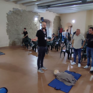 Guardia, corso di formazione all’uso del defibrillatore e di primo soccorso