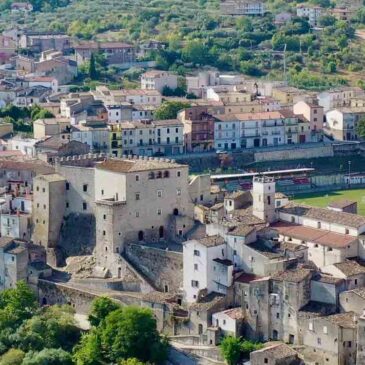 Immagini dal Sannio: ulivi, maitunat’ e castello a Gambatesa