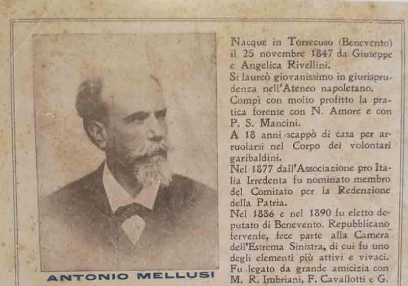 Immagini dal Sannio: Antonio Mellusi, il poeta di Torrecuso dal cuore gentile