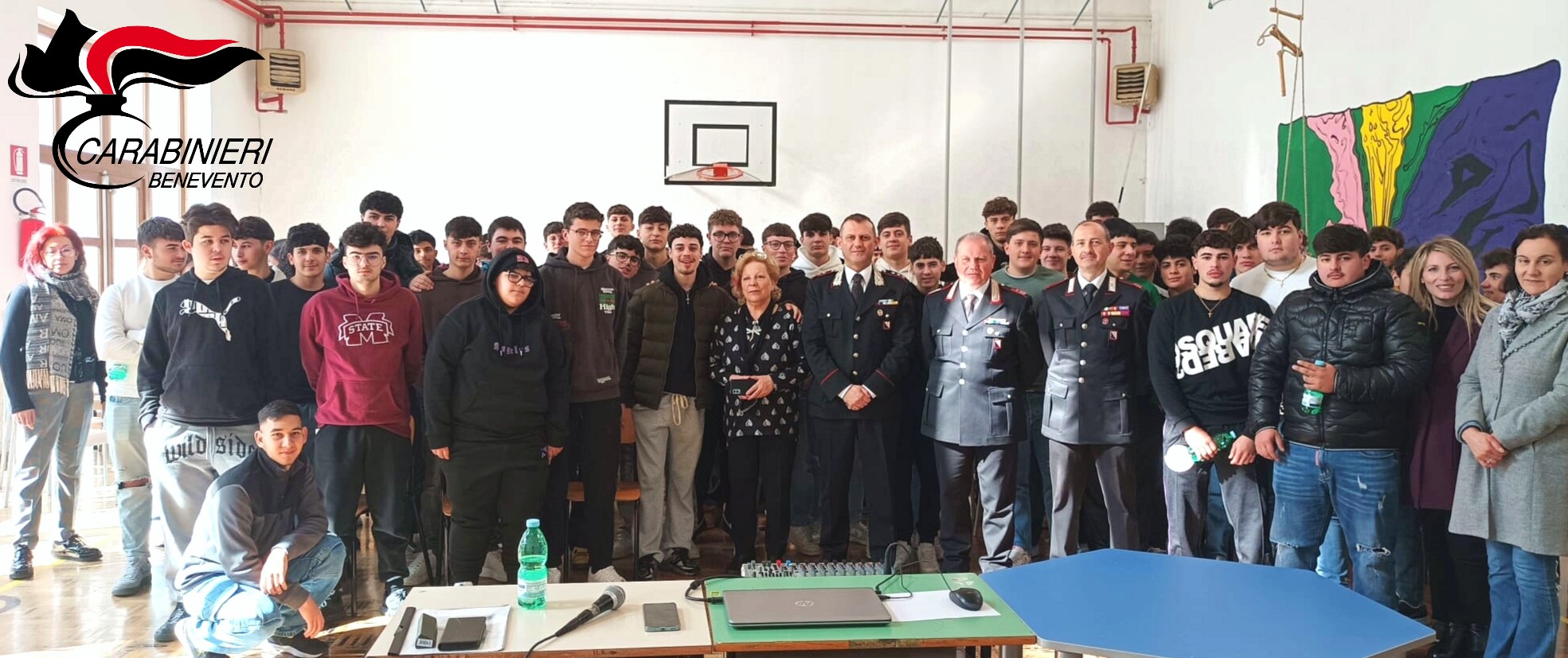 Carabinieri e scuola insieme a San Bartolomeo in Galdo: due giorni di “legalità”